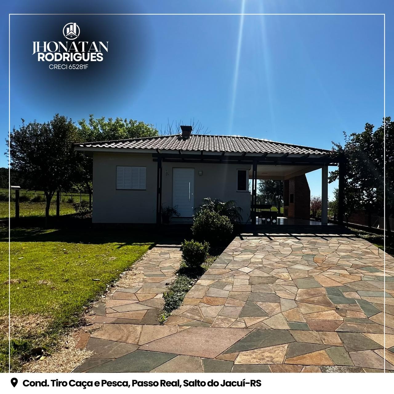 Casa 2 dormitórios para venda, Passo Real em Salto do Jacuí | Ref.: 7